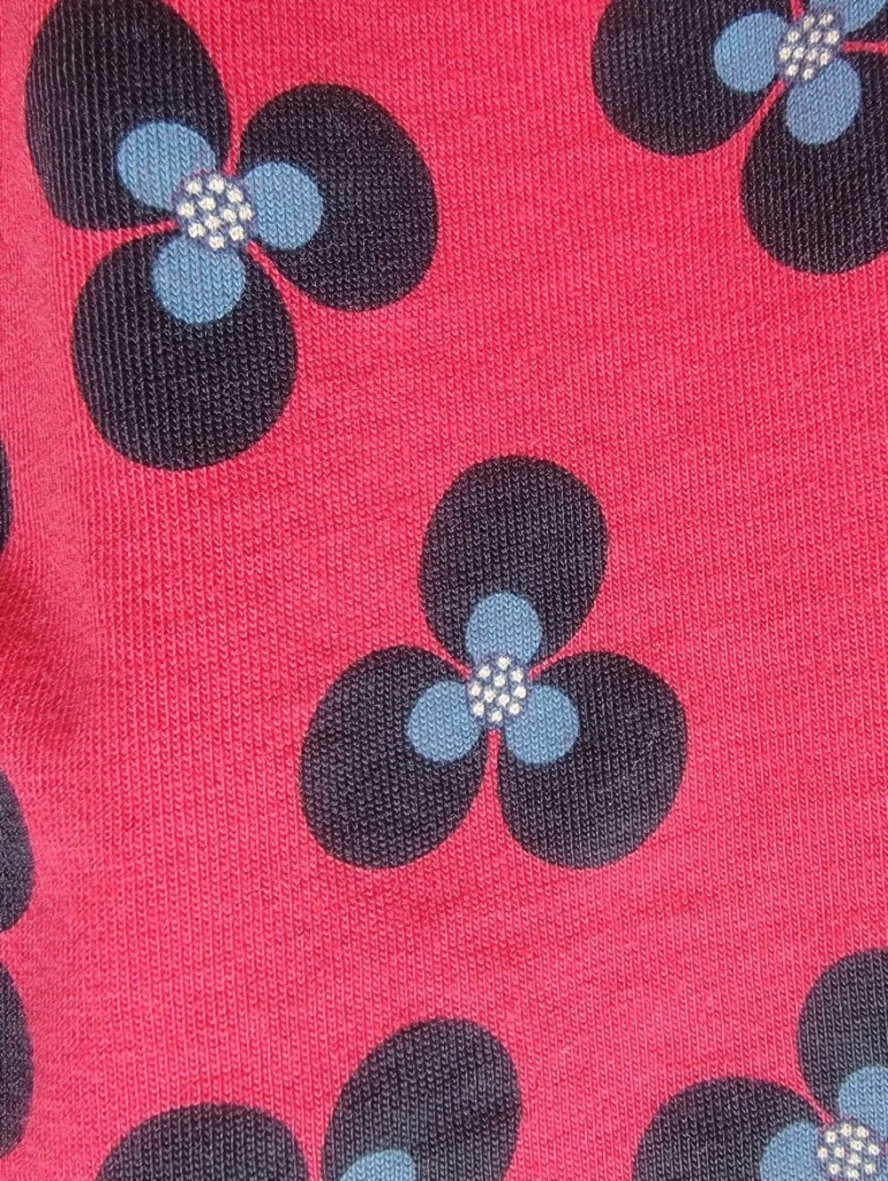 Tea Collection Girls Pink Blue Floral Cotton Double Breasted Ruffle Dress Size 8